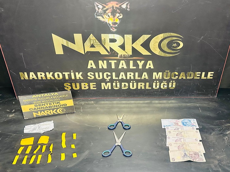 Narkotik Suçlarla Mücadelede SON 1 HAFTADA Yapılan Çalışmalar