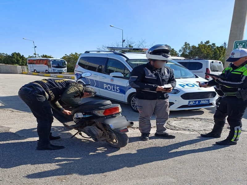 İlimiz Genelinde Motosiklet Uygulaması Yapıldı