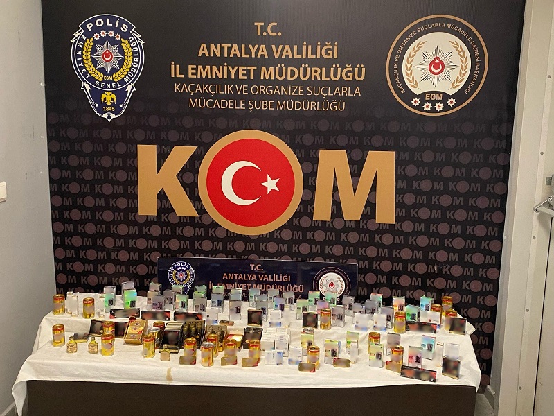 Kaçakçılık ve Organize Suçlarla Mücadele Kapsamında SON 1 HAFTADA Yapılan Çalışmalar