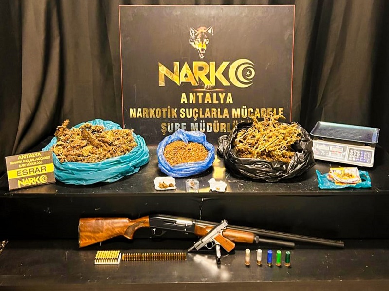 Narkotik Suçlarla Mücadelede SON 1 HAFTADA Yapılan Çalışmalar