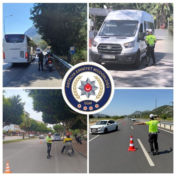 Trafik Birimlerimizce Son 1 haftada Yapılan Denetimler